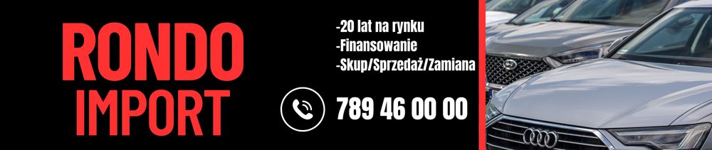 RONDO IMPORT - UCZCIWE AUTA Z GWARANCJĄ top banner