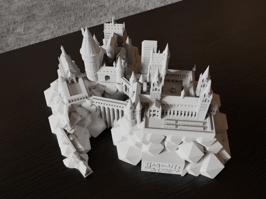 3D модель Гоґвортсу