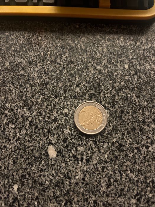 Moeda 2 euros rara