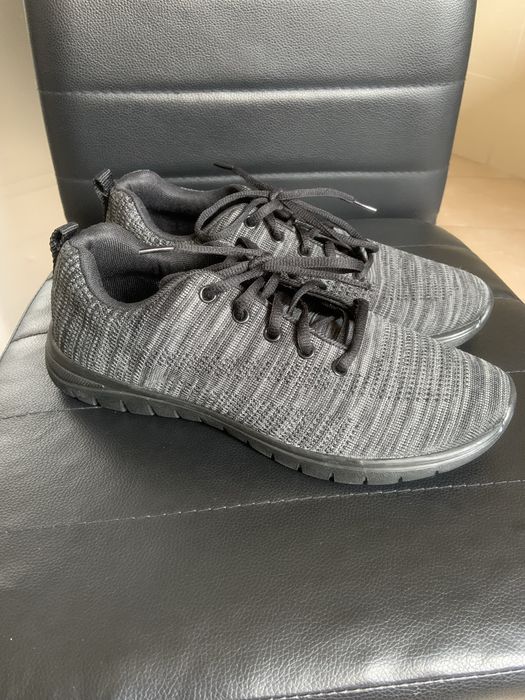 Buty sportowe Fabric rozmiar 41 czarno - szary szybka wysylka