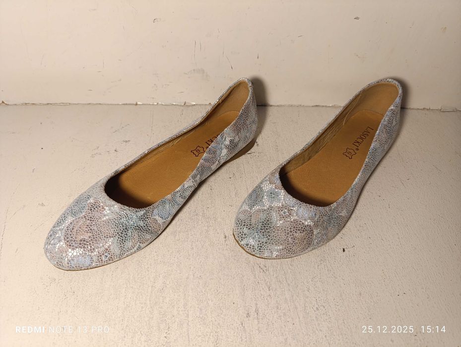 baleriny skórzane Lasocki