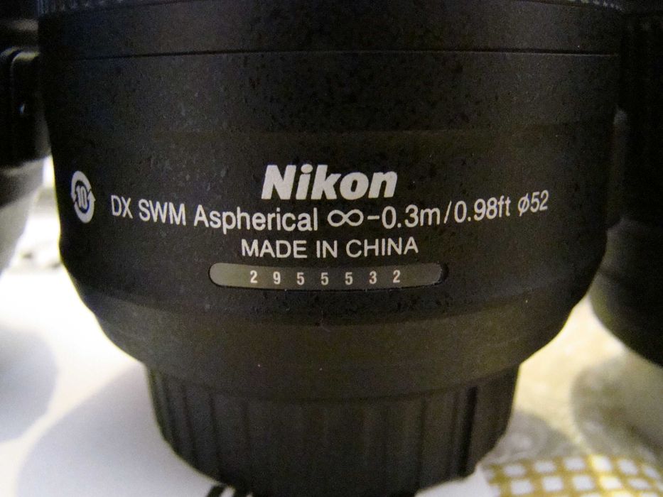 Máquina Semi Profissional Nikon D5200 com 3 objetivas