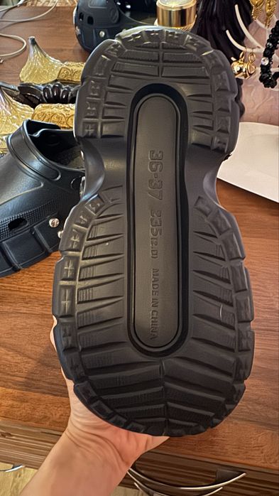 Кроксы Черные Balenciaga