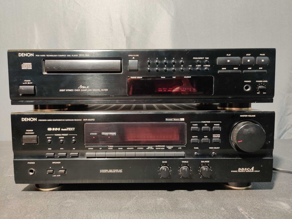 Denon AVR 950RD, CD DENON DCD 625