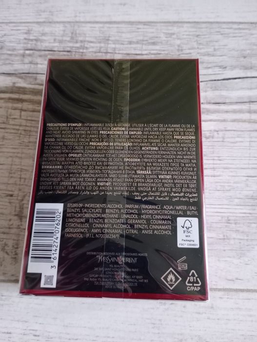 Black Opium Over Red YSL perfum 90 ml