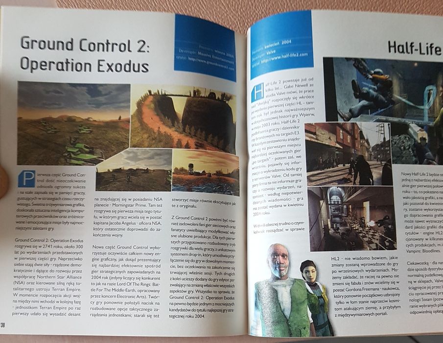 Kalendarz gracza 2004 cd action