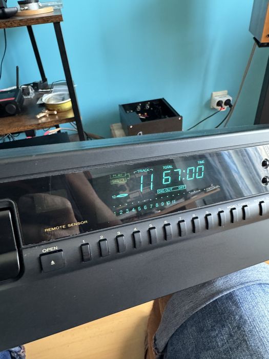 Leitor de cds Marantz cd 52 mk2