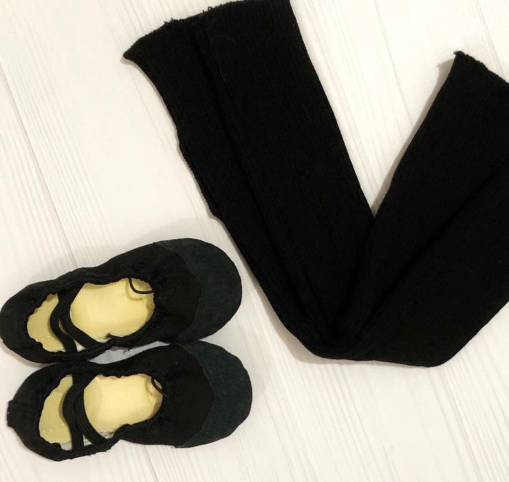 Лосини з високою посадкою. Для танців, гімнастики, спортивні. Легінси