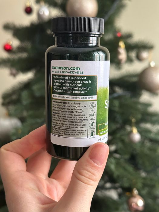 Спіруліна 180 таблеток