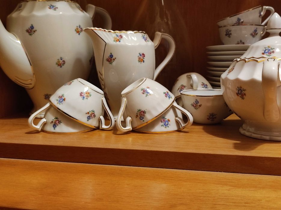 Chávenas de café de Loiça de Coimbra