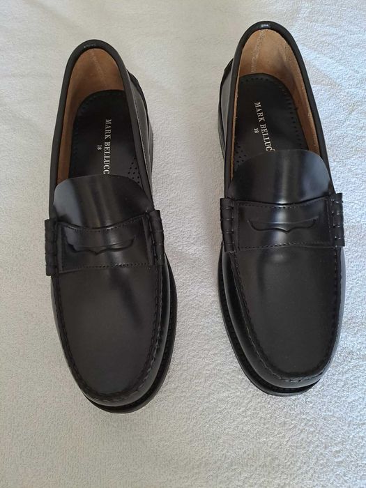 Sapatos pretos Mark Belluci