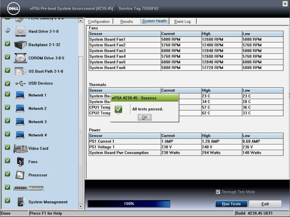 Serwer DELL R730, E5-2667 v4, RAM 160GB, SSD 480GB