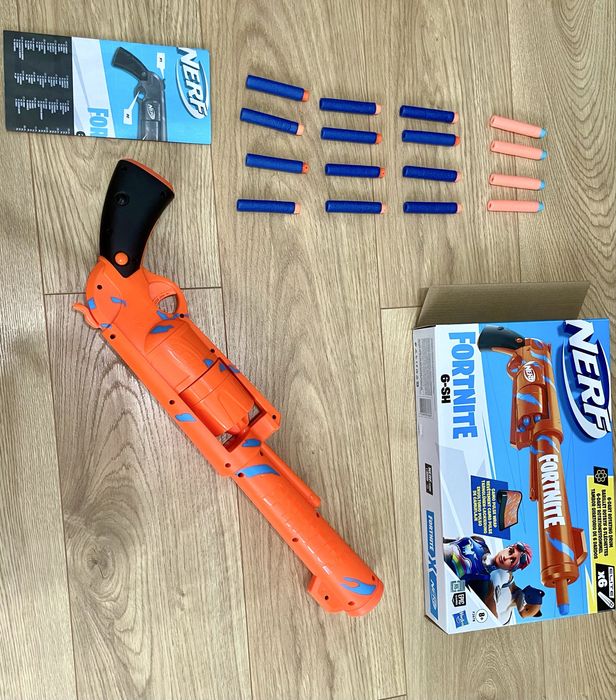 Nerf Shotgun 6-SH z dodatkowymi nabojami