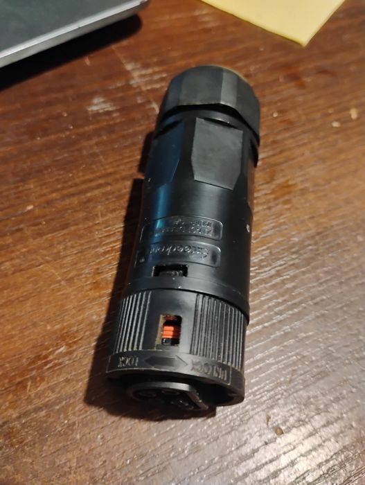 wtyk zasilania falownik inwerter ładowarka Exceedcom 3 fazowe 5P 6mm2