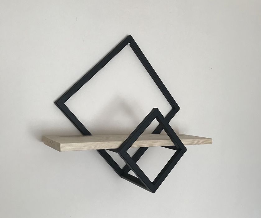 Półka stalowy / metalowy typu loft