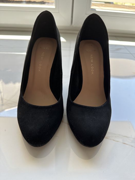 Czarne obcasy New Look