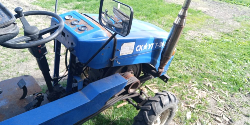 Мінітрактор скаут т-24