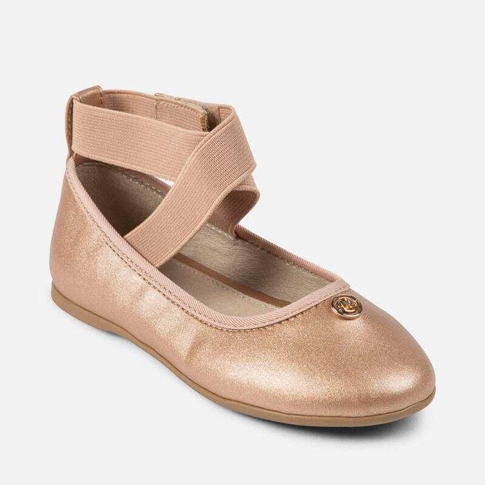 Mayoral buty złote baletki balerinki dla dziewczynki 37