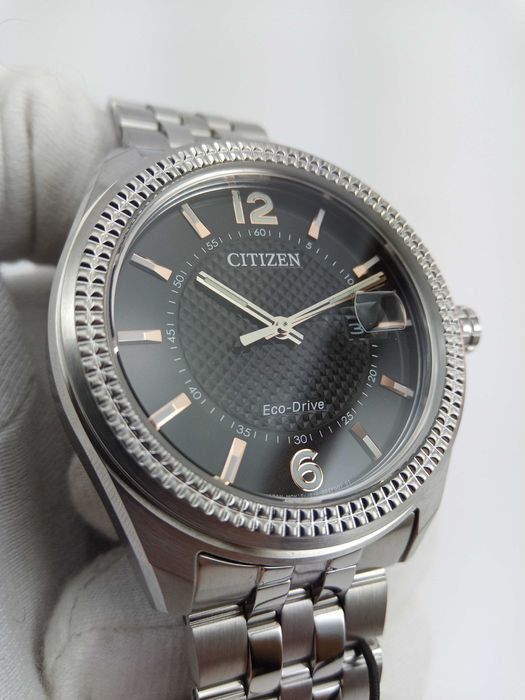 Японские мужские часы Citizen Eco-Drive AW1740-54H, солнечная батарея