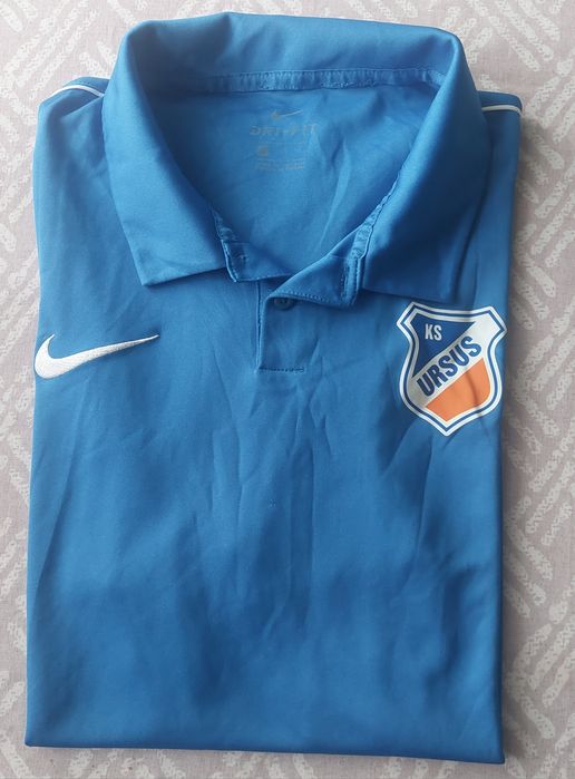 NIKE koszulka Polo rozm L z logo KS Ursus