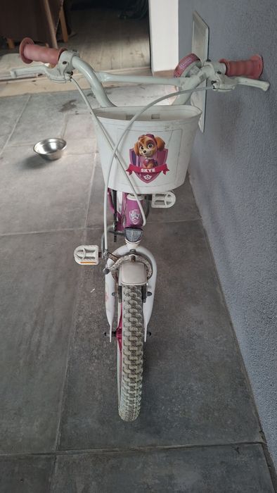 Bicicleta menina Patrulha Pata