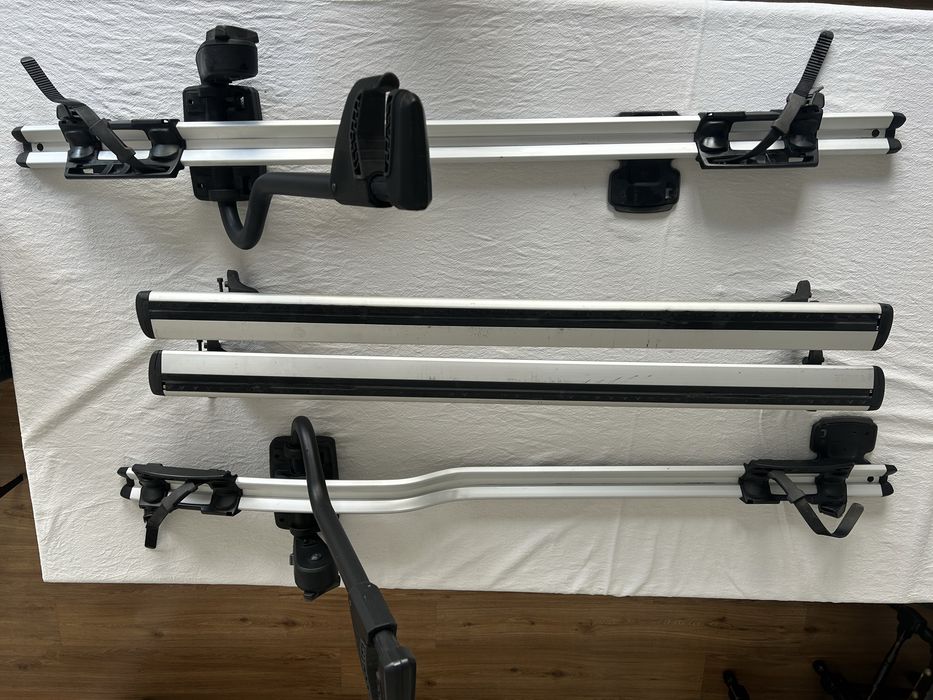 Thule wing bar evo + suporte bicicleta Proride 598