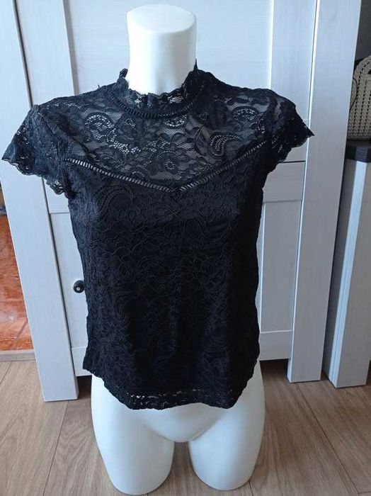 Esmara Lidl nowa bluzka koronka s m