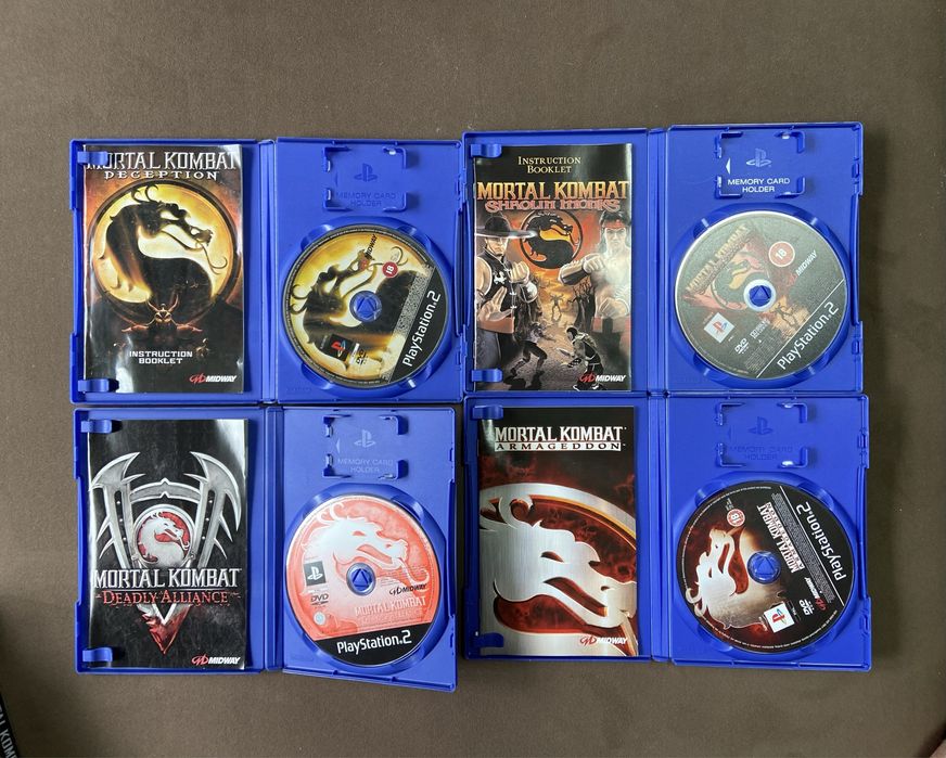 Серія ігор Mortal Kombat Playstation