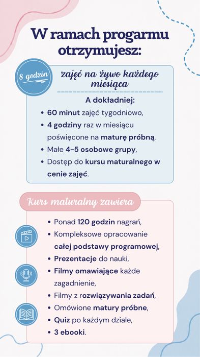 Korepetycje biologia + kurs maturalny