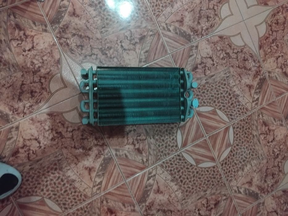 Теплообменник , б/у, с котла  -колонки , Herman  ,Habitat  2  .