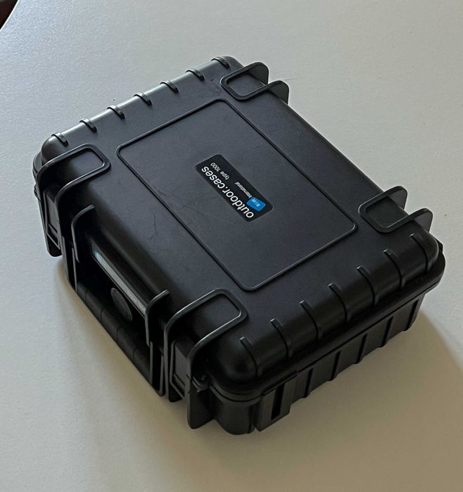 Mala Rigida B&W Case Type 1000 Preta