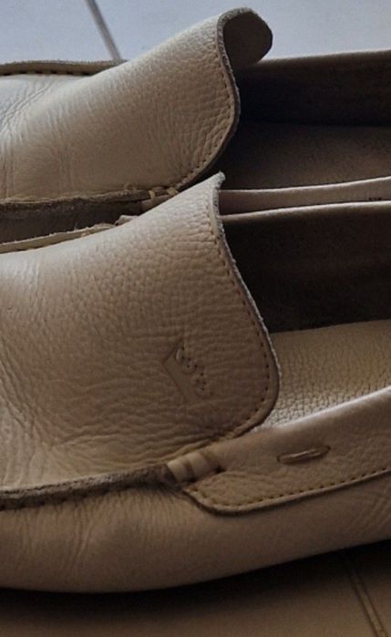 Moccasins OSKLEN em Pele Genuína Beje