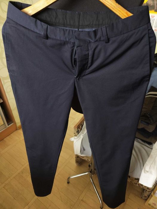 Джинсы брюки Zara Man USA w30 stretch navy.