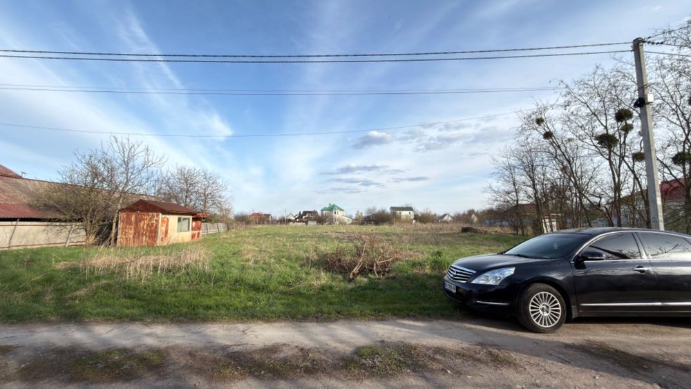 Продам земельну ділянку 20 соток у с. Неграші, поруч Бузова | 3 фази, газ, під забудову