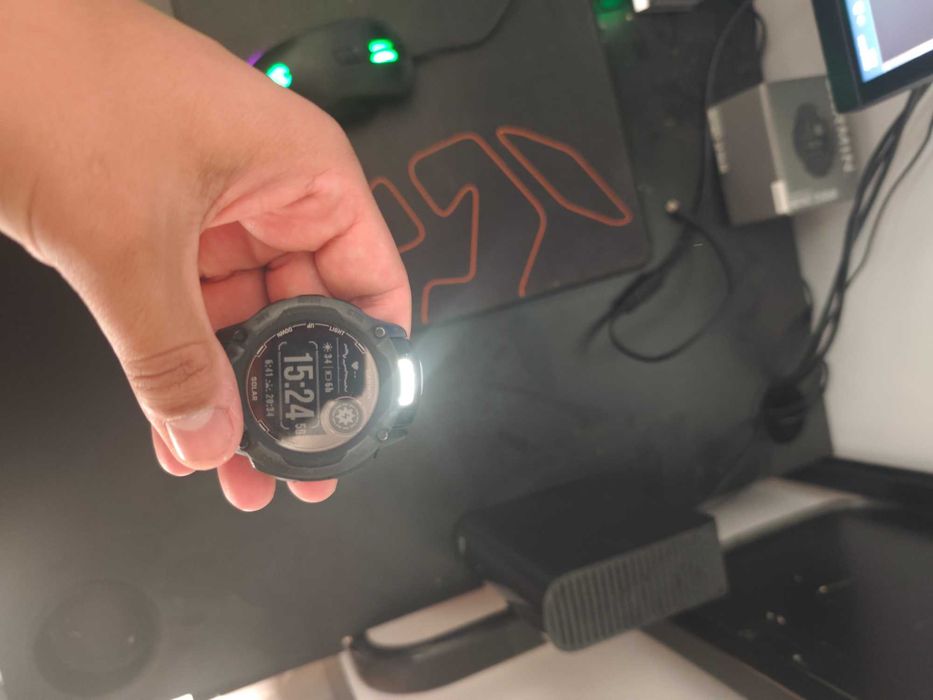 Garmin Instinct 2X Solar Grafite 50 mm — Como Novo