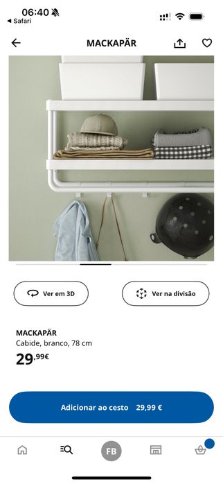 Airfryer 2.6L Ambiano + Estante Parede IKEA