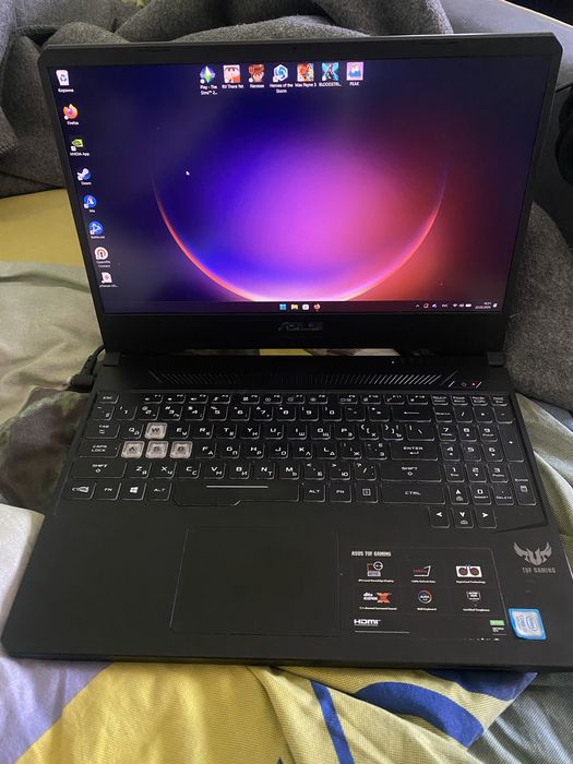ігровий ноутбук ASUS TUF Gaming FX505GT / i7 / 16GB / GTX 1650