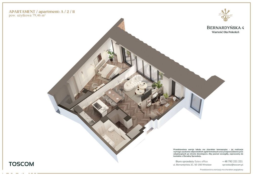 Premium w centrum | Stan deweloperski + gotowa łazienka | widok