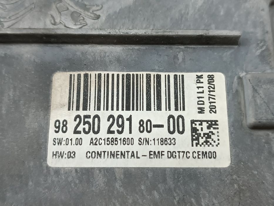 Display Tablier Central - CITROËN C-Elysee (DD_) | 12 -
