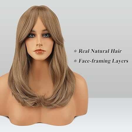 peruka dla kobiet, 45 cm