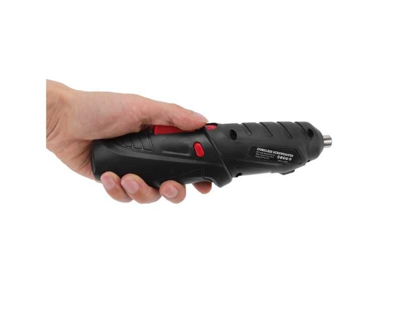 Mini Aparafusadora de litio Reversivel com luz led NOVA