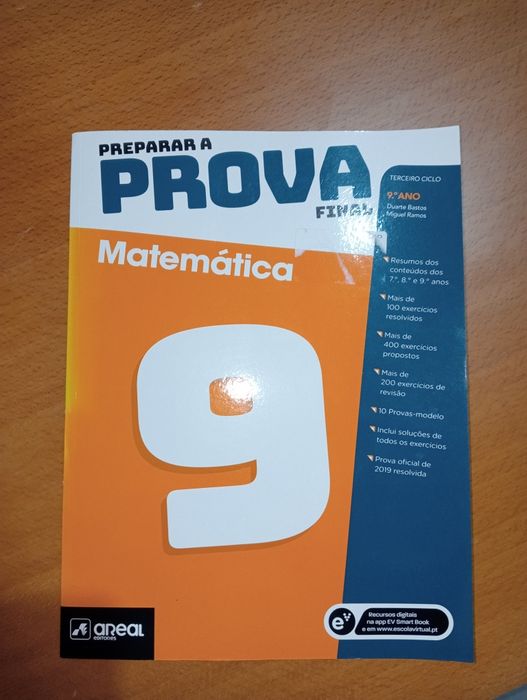 Cadernos de preparação para os exames finais de 9°ano