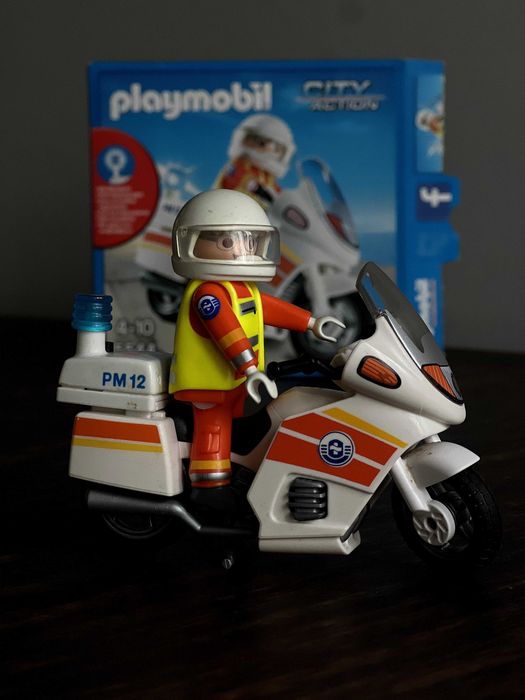 PLAYMOBIL 5544 :  City Action Motorcycle