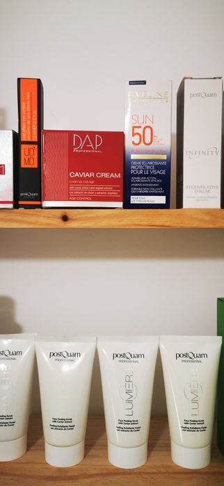 Cosméticos PROFISSIONAIS NOVOS de Rosto, Corpo e Cabelo. DESCONTOS 50%