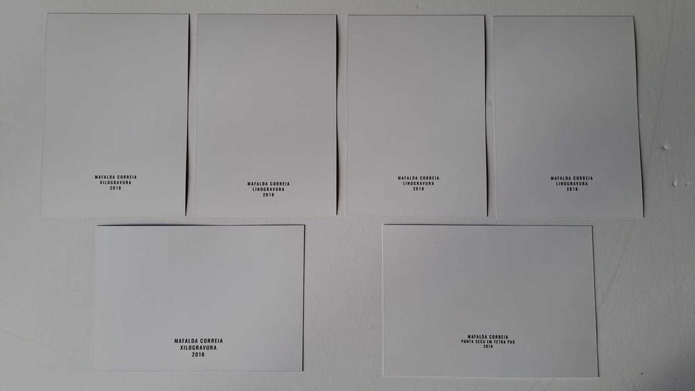 Colecção prints postais tradições Norte de Portugal Soajo arte gravura