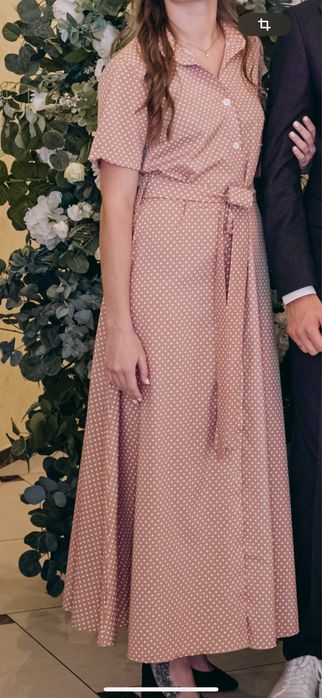 Платье-халат вечернее, платье выпускное