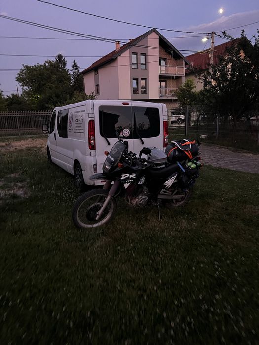 Suzuki Dr650 RSE custom rally,  masa dodatkow.