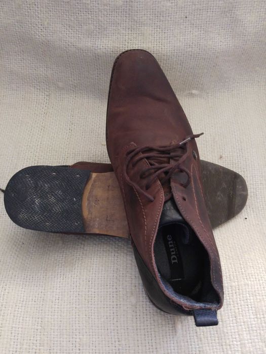 Buty męskie skórzane Dune