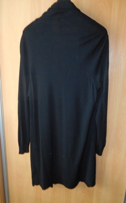 черный трикотажний кардиган 52-54 р. кофта