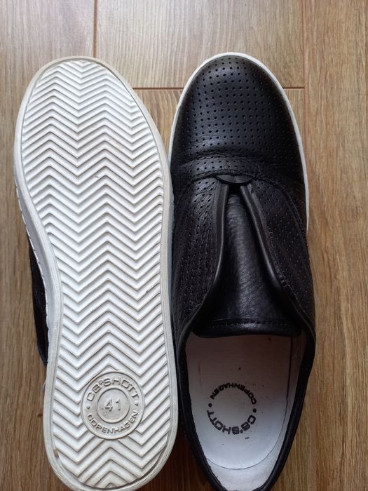 Skórzane buty Ca'Shott praktycznie nowe